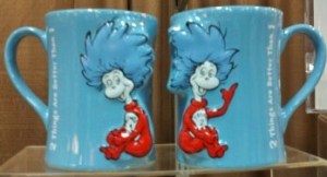 dr seusse matching mugs
